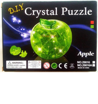 Яблоко со светом 3д пазл