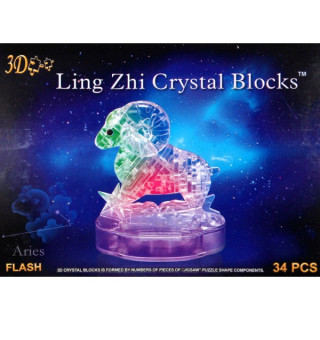 Овен со Светом 3D  Знаки Зодиака