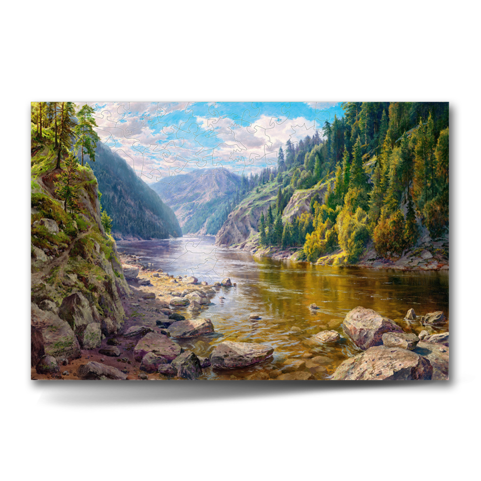 Пазл Горная речка