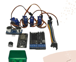 Робот OttoDIY ESP8266 IoT Starter Kit - Стартовая модель с Wi-Fi для Arduino,  конструктор с русскоязычной инструкцией