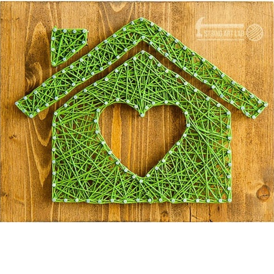 Набор для творчества Стринг Арт. Дом А4007