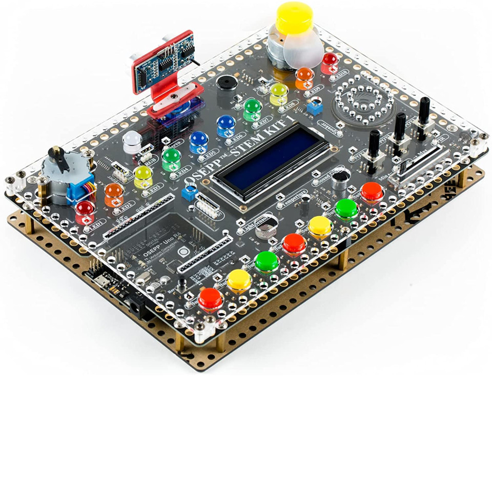 Конструктор Arduino OSEPP Starter Kit / Набор для обучения программированию / Умный дом