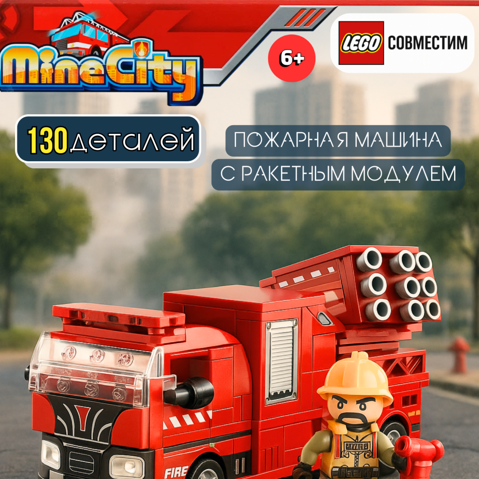 12021-1 Super powers rescue fire missiles