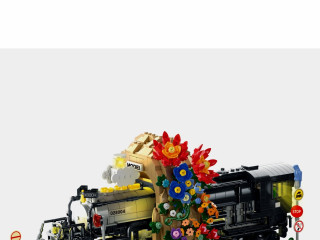 028004 Конструктор Подставка для книг Поезд