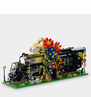 028004 Конструктор Подставка для книг Поезд