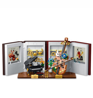 028007 Конструктор Подставка для книг Музыкальные инструменты