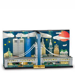 028008 Подставка для книг  Манхэттенский мост